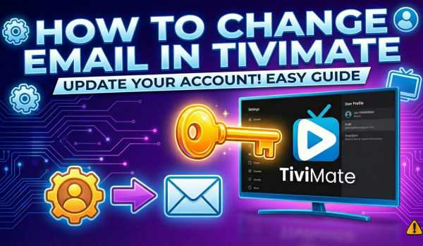 How to Update Your Email in TiviMate